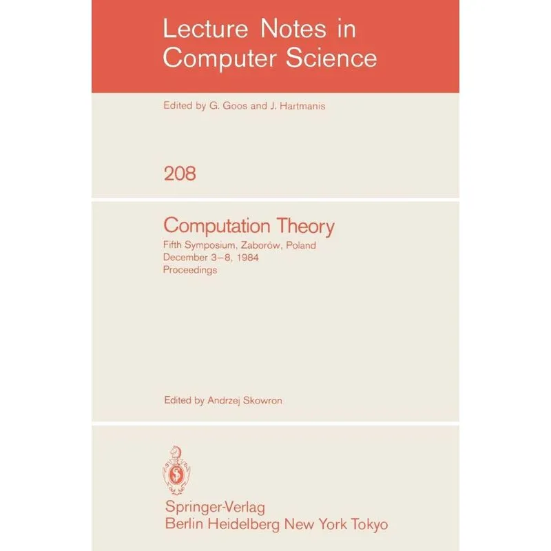 Computation Theory