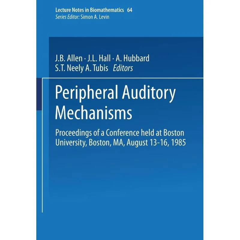 Peripheral Auditory Mechanisms