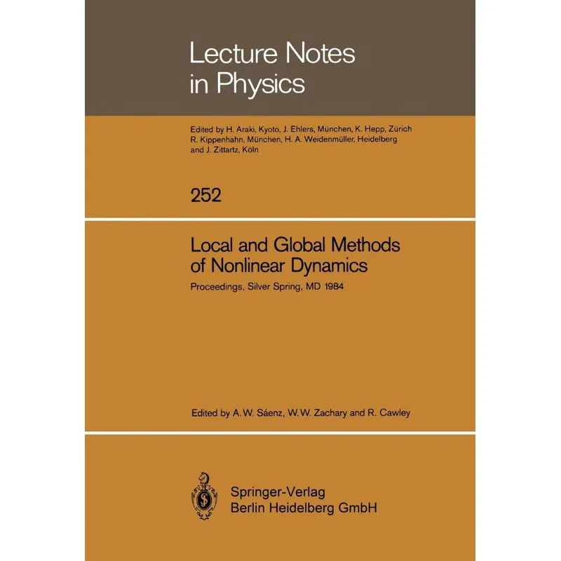 Local and Global Methods of Nonlinear Dynamics