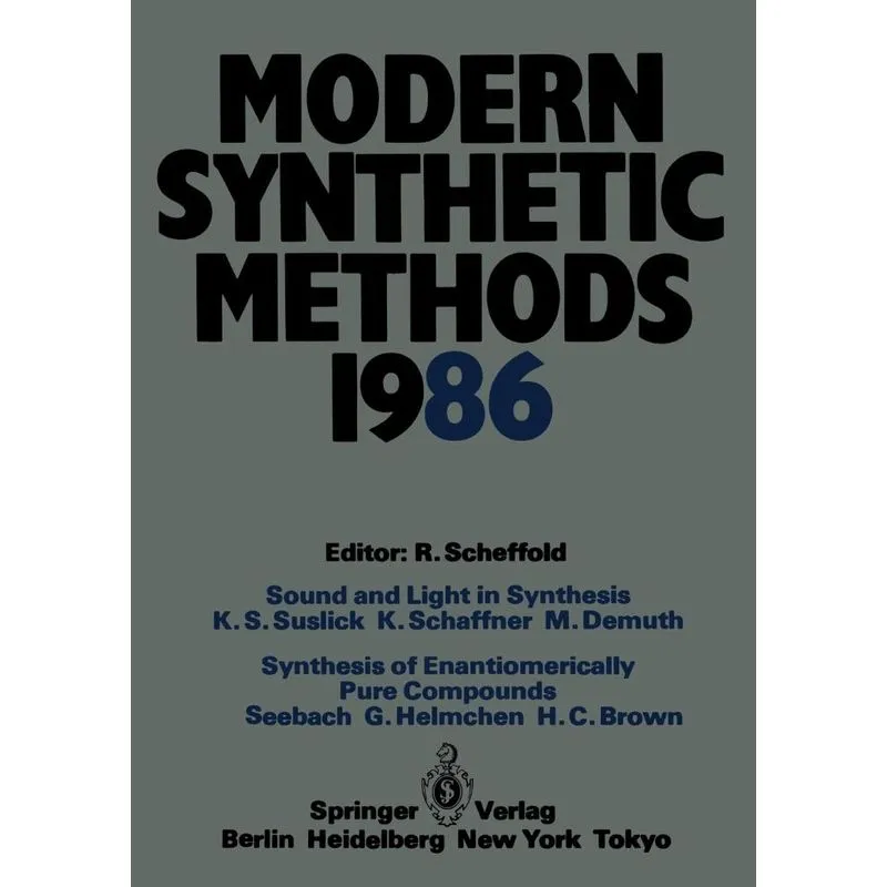 Modern Synthetic Methods 1986