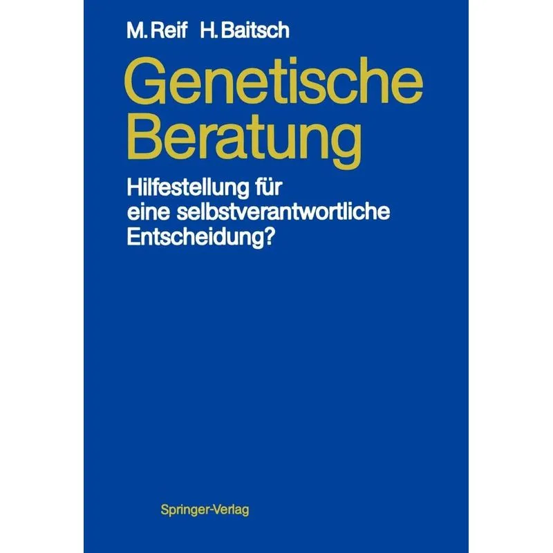 Genetische Beratung