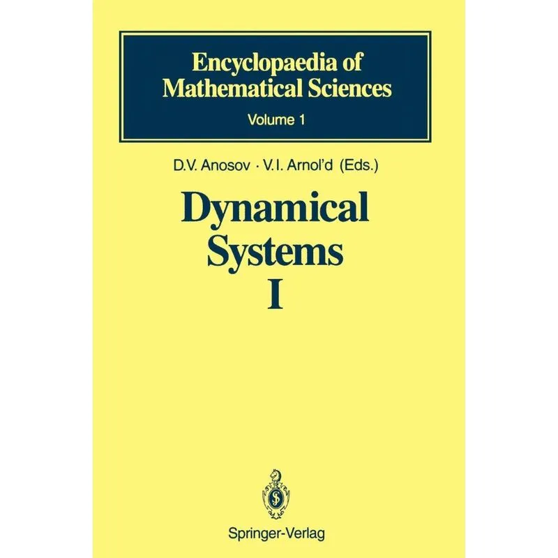 Dynamical Systems I