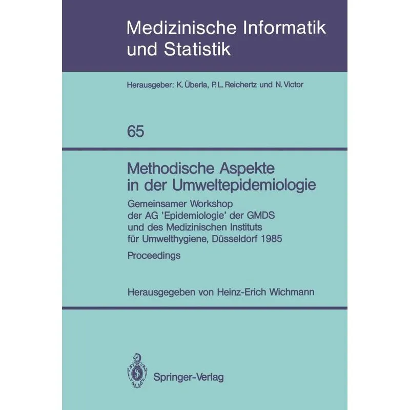 Methodische Aspekte in der Umweltepidemiologie