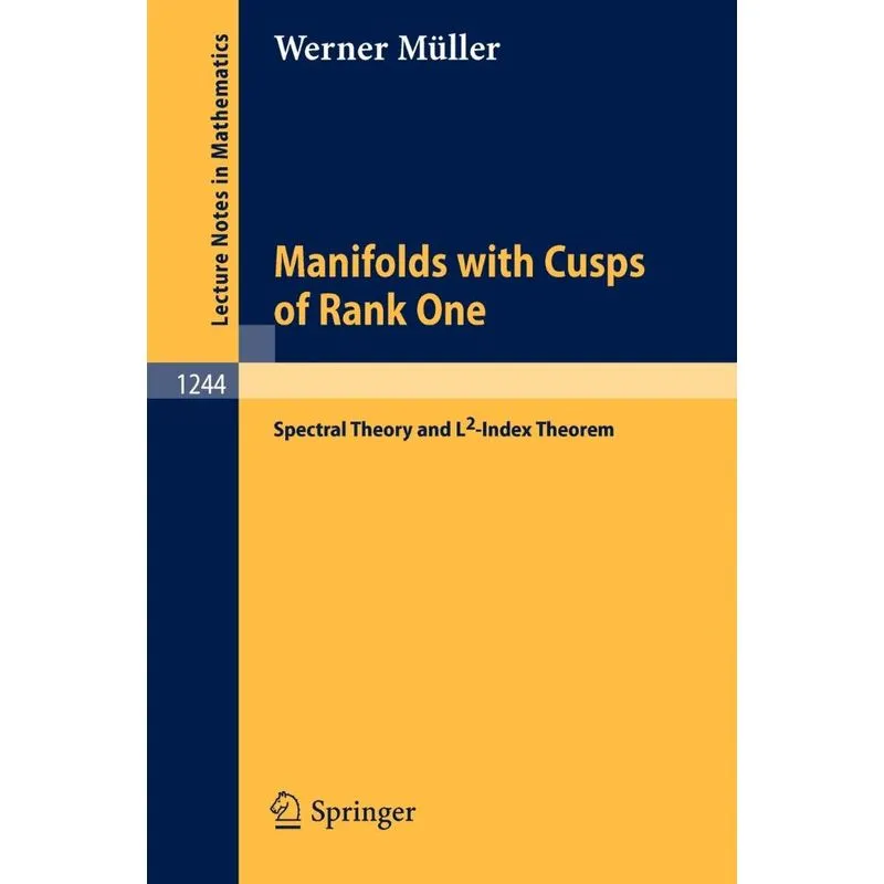 Manifolds with Cusps of Rank One
