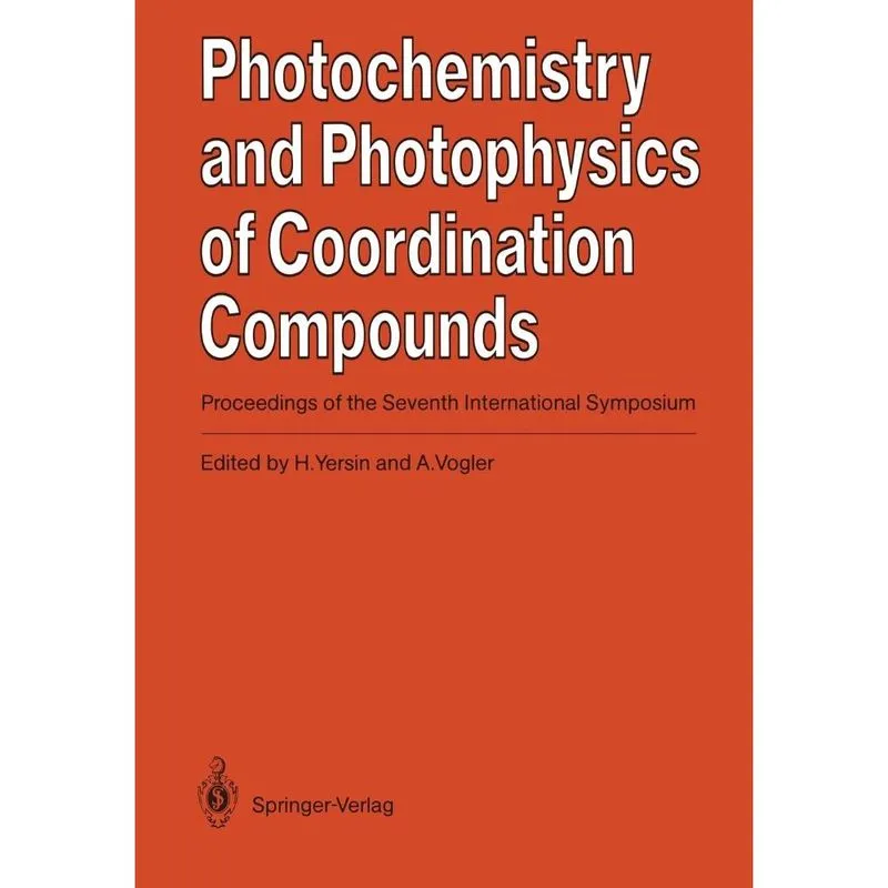 Photochemistry and Photophysics of Coordination Compounds