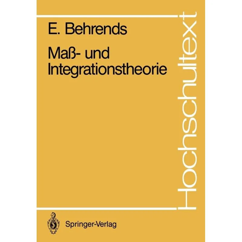 Maß- und Integrationstheorie