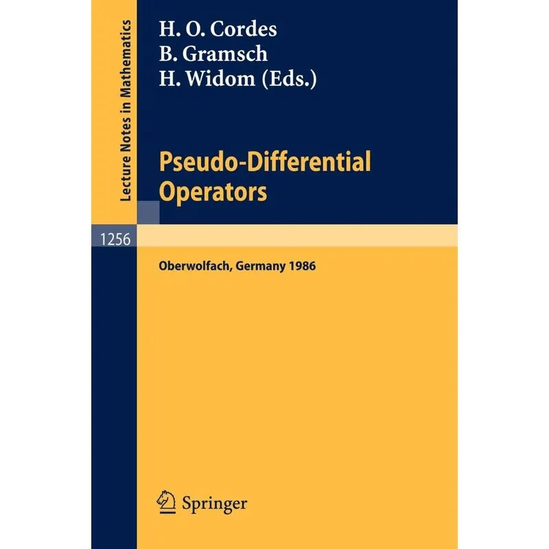 Pseudo-Differential Operators