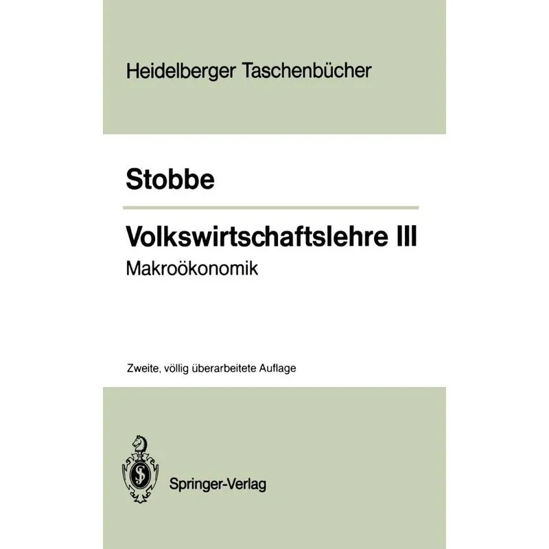 Volkswirtschaftslehre III
