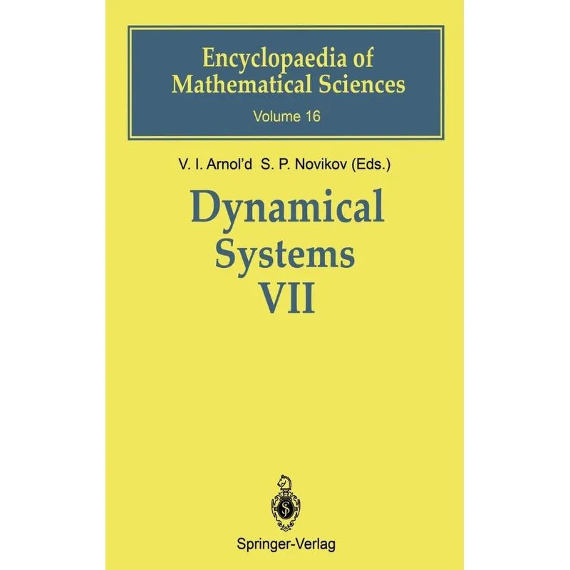 Dynamical Systems VII