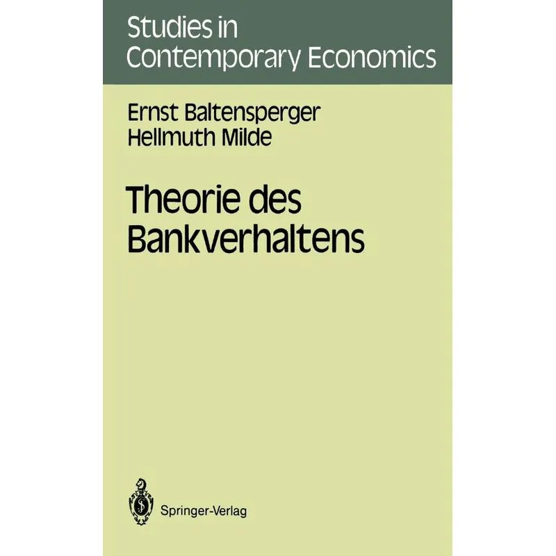 Theorie des Bankverhaltens