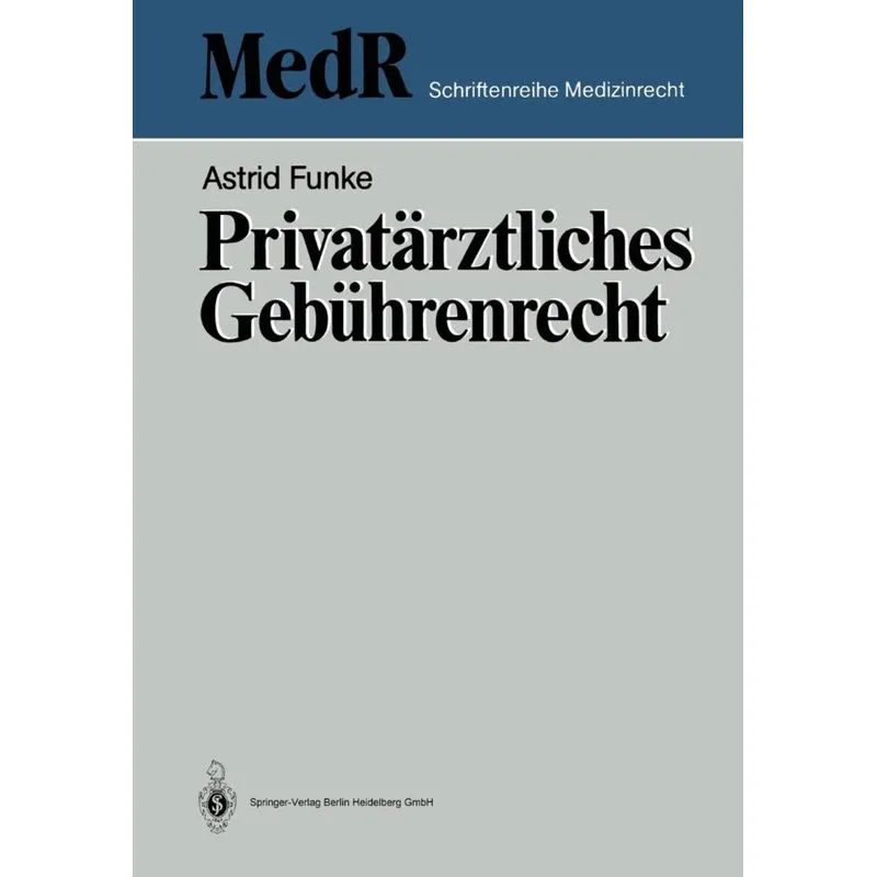 Privatärztliches Gebührenrecht
