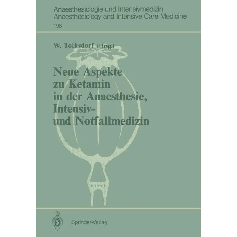 Neue Aspekte zu Ketamin in der Anaesthesie, Intensiv- und N