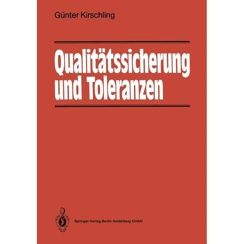 Qualitatssicherung Und Toleranzen