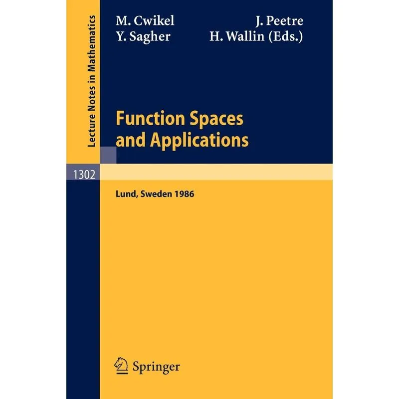 Function Spaces and Applications