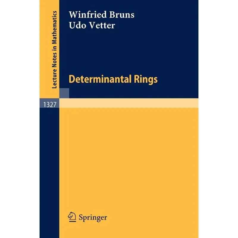 Determinantal Rings