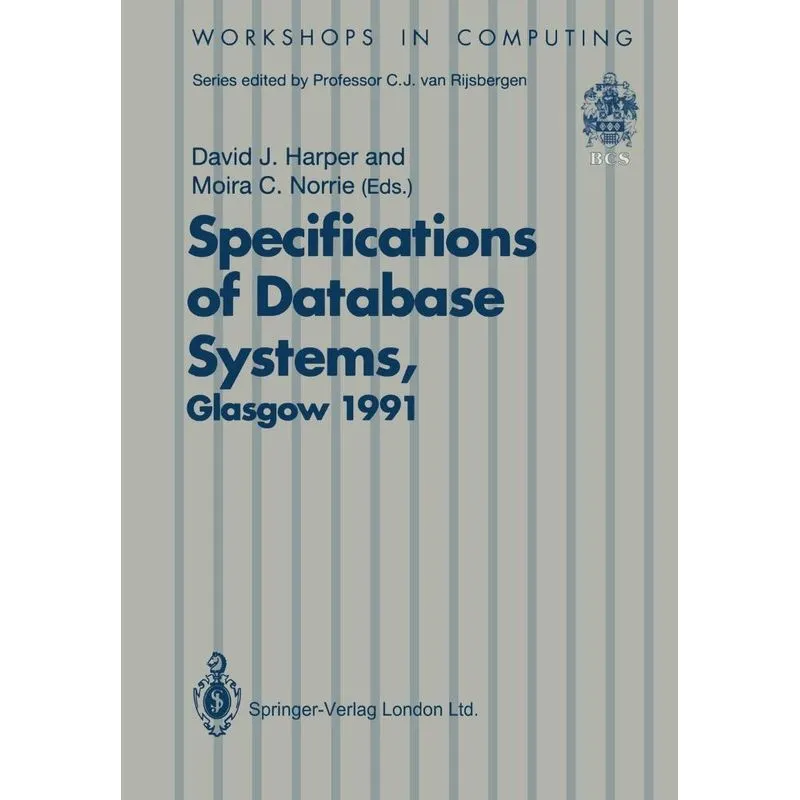 Specifications of Database Systems