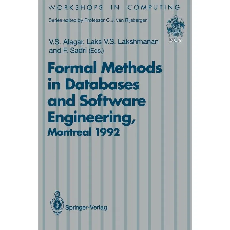 Formal Methods in Databases and Software Engineering