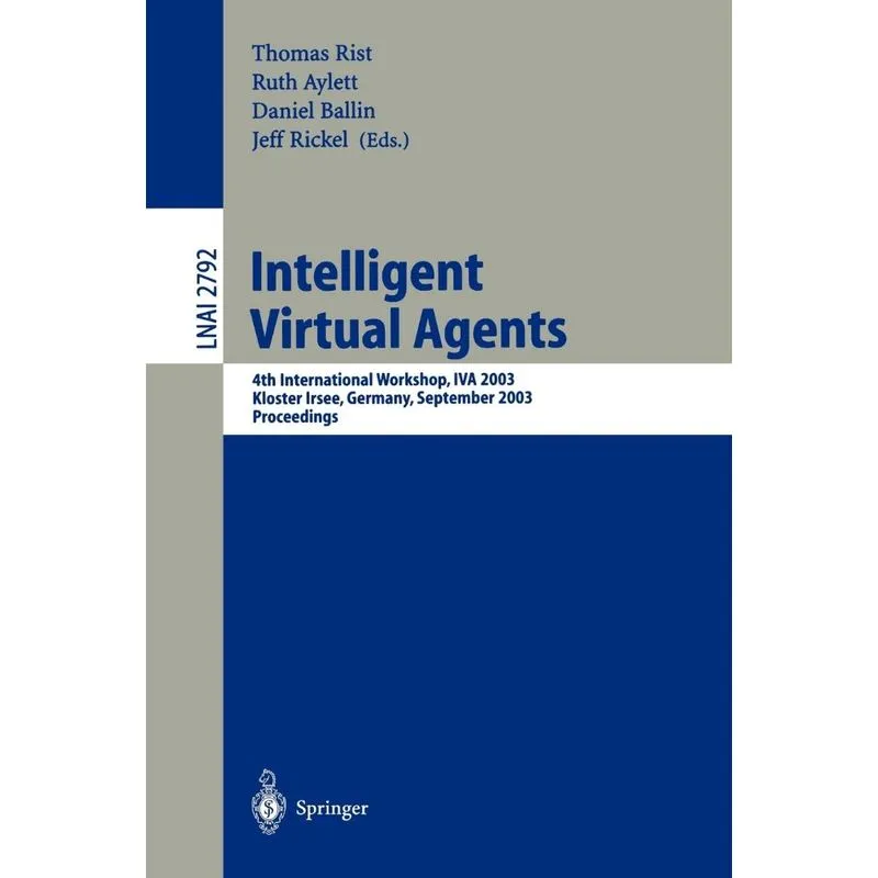 Intelligent Virtual Agents