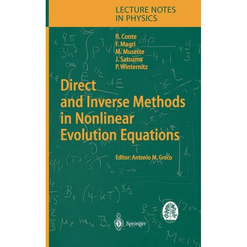 Direct and Inverse Methods in Nonlinear Evolution Equations