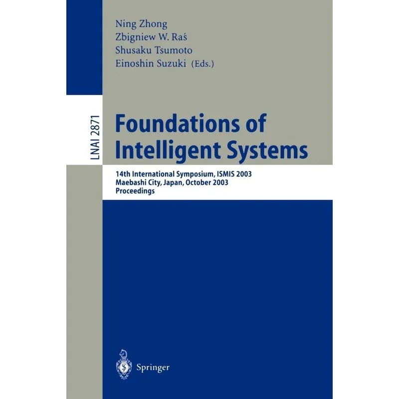 Foundations of Intelligent Systems