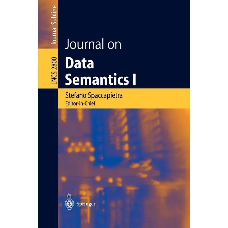 Journal on Data Semantics I
