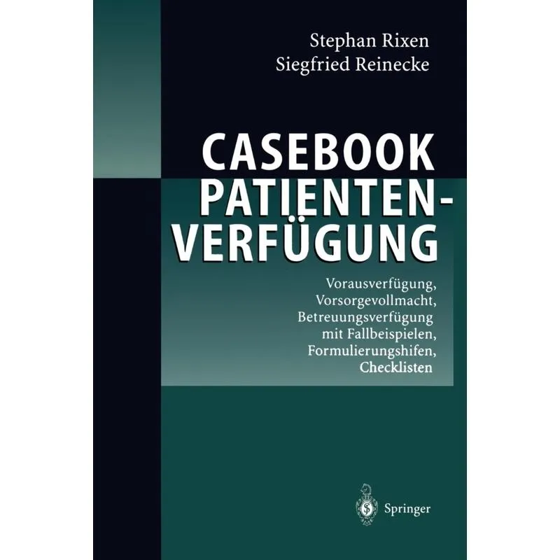 Casebook Patientenverfügung