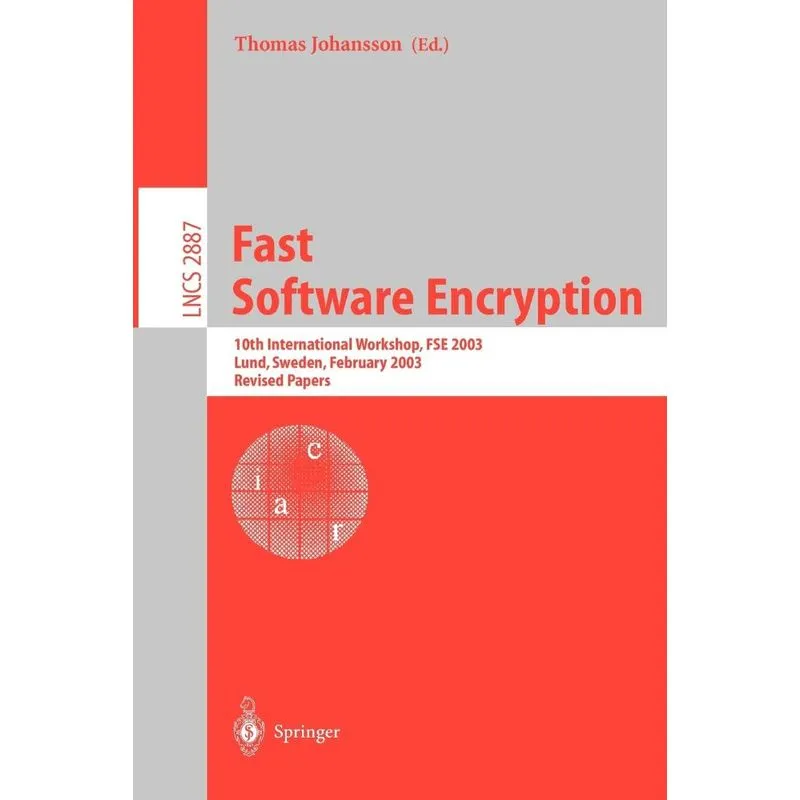 Fast Software Encryption