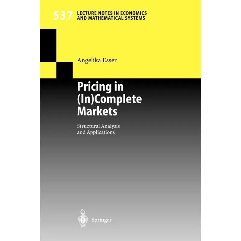 Pricing in (In)Complete Markets