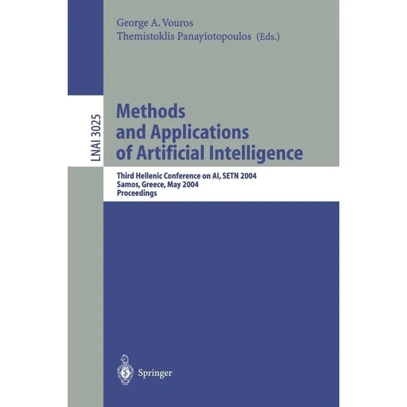 Methods and Applications of Artificial Intelligence