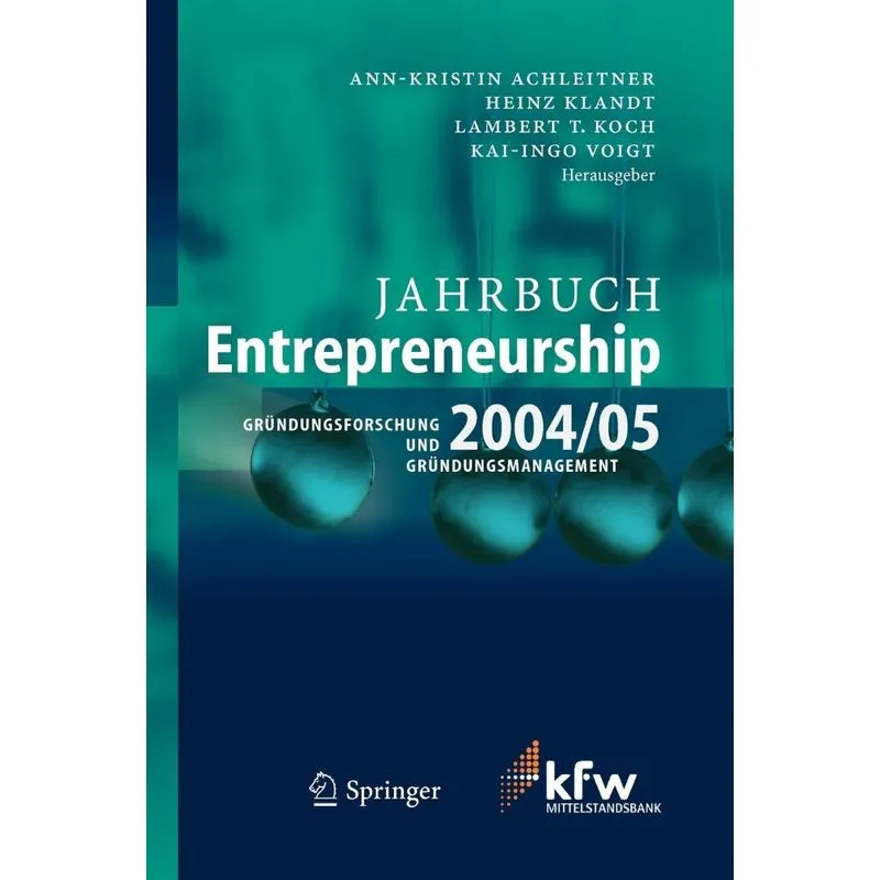 Jahrbuch Entrepreneurship 2004/05