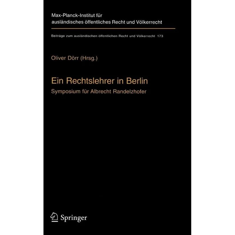 Ein Rechtslehrer in Berlin