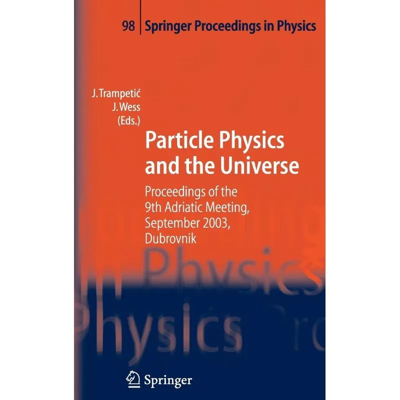 Particle Physics and the Universe