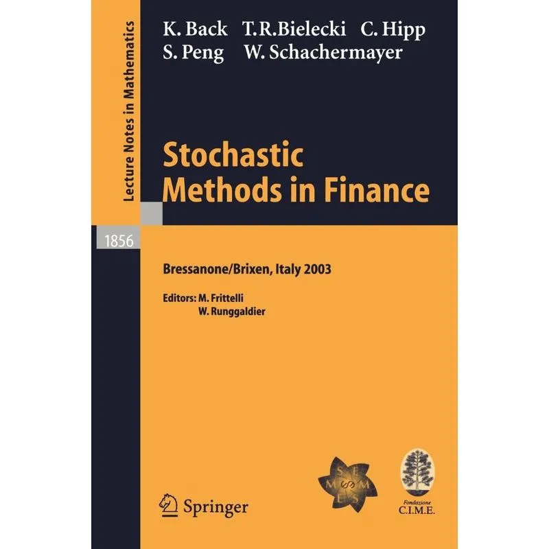 Stochastic Methods in Finance