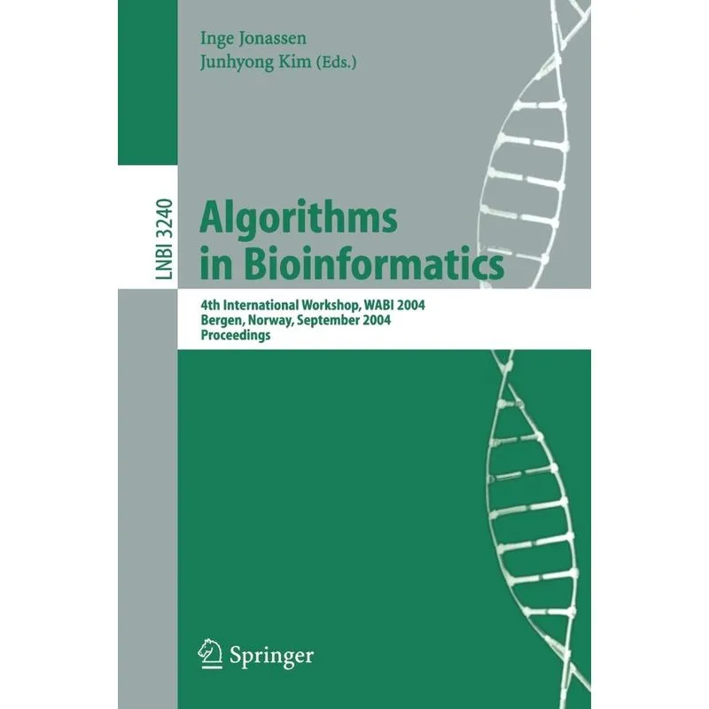 Algorithms in Bioinformatics