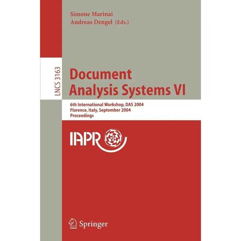 Document Analysis Systems VI