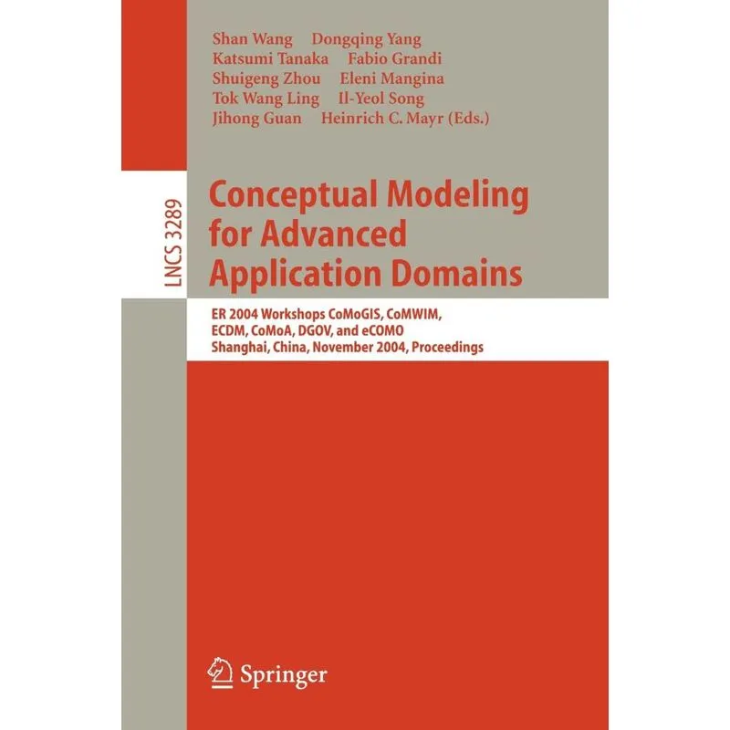 Conceptual Modeling for Advanced Application Domains