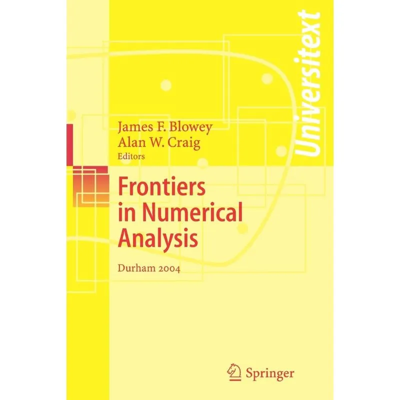 Frontiers of Numerical Analysis