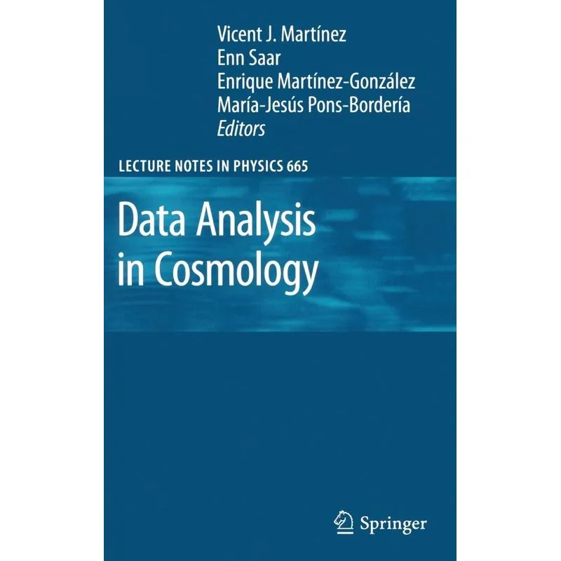 Data Analysis in Cosmology