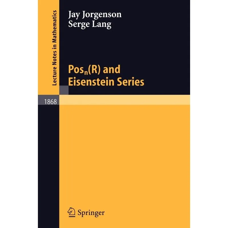 Posn(R) and Eisenstein Series