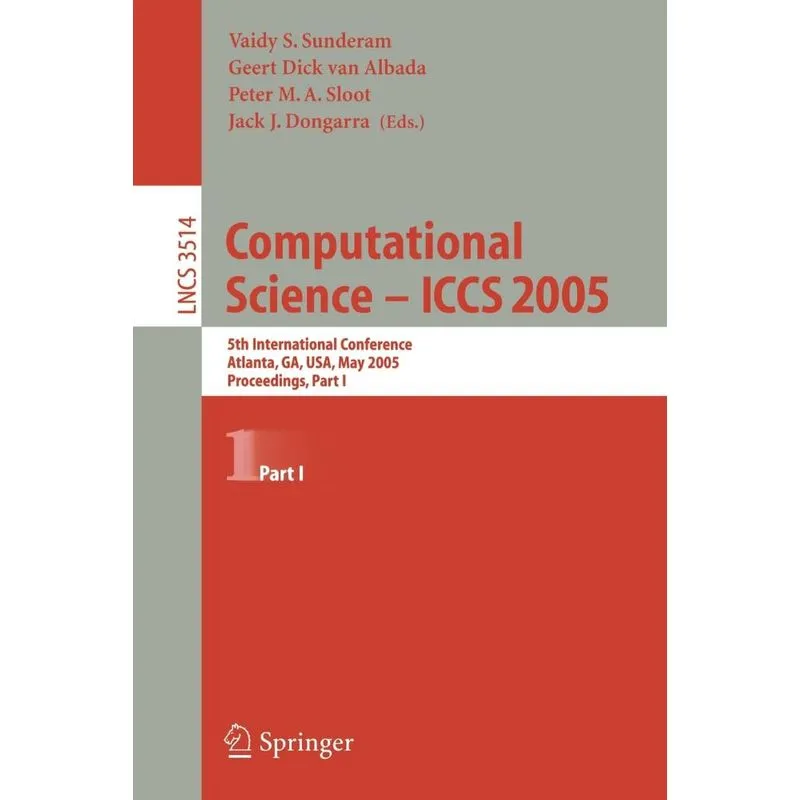 Computational Science -- ICCS 2005