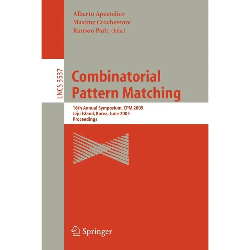 Combinatorial Pattern Matching