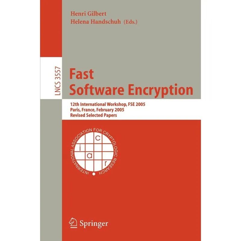 Fast Software Encryption