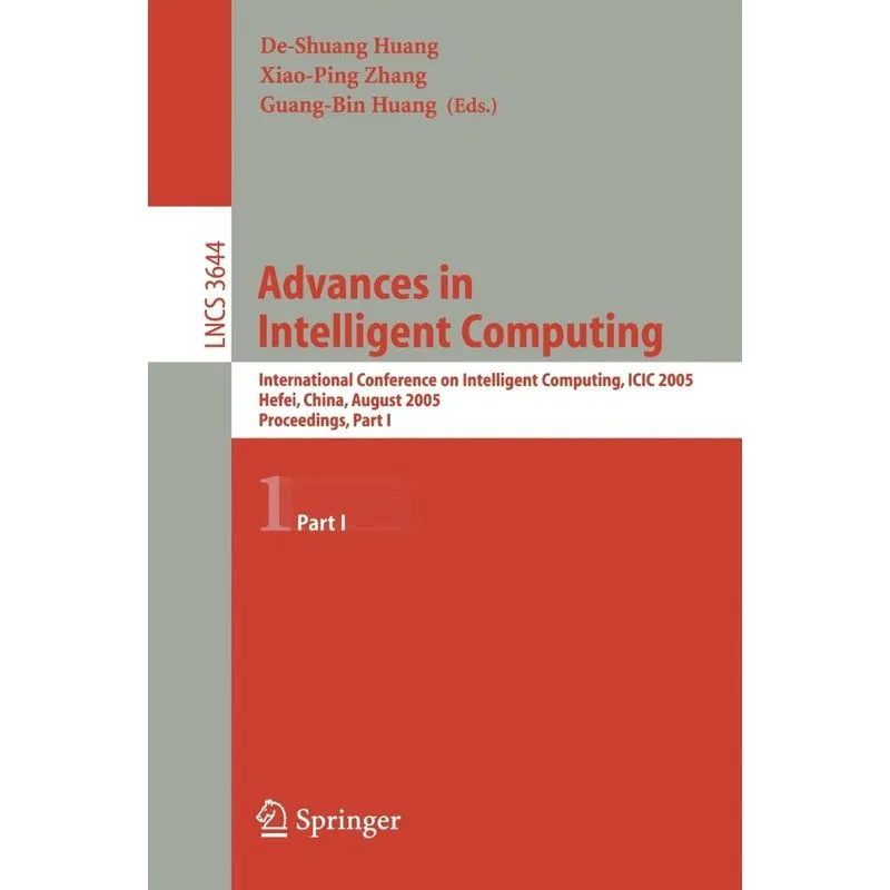 Advances in Intelligent Computing