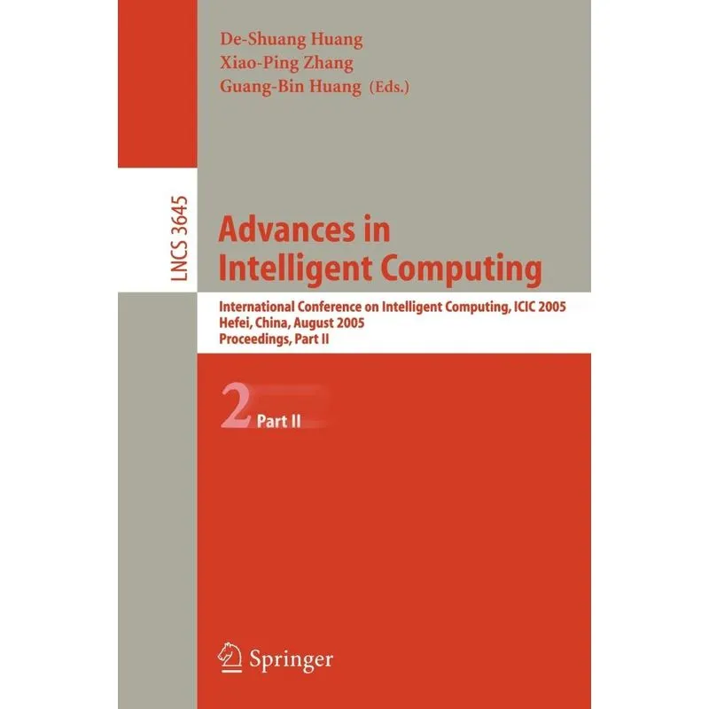 Advances in Intelligent Computing