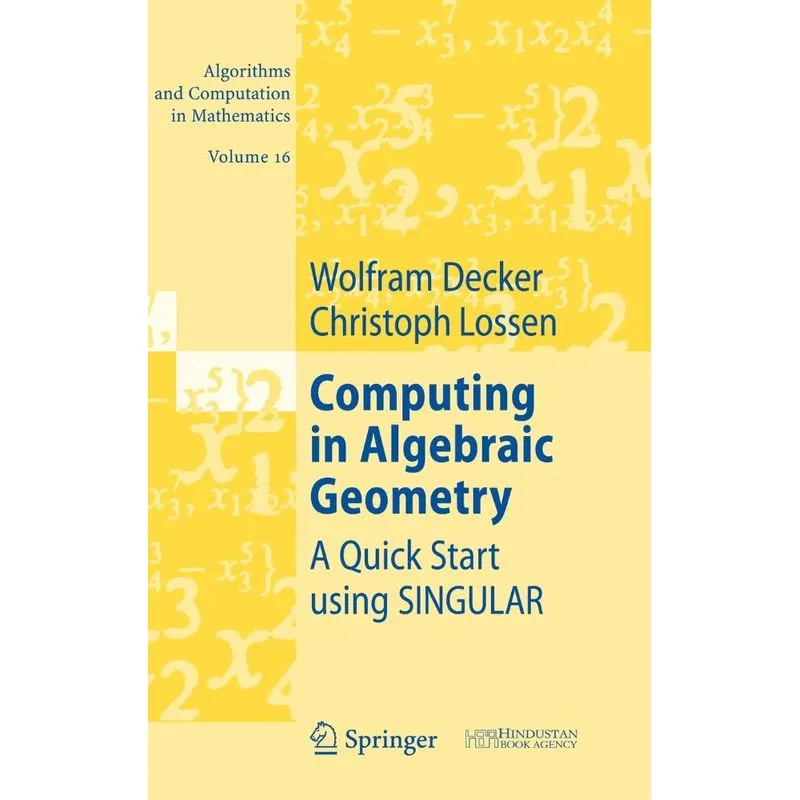 Computing in Algebraic Geometry