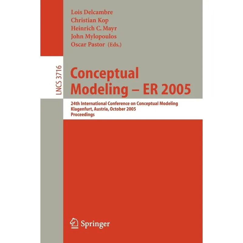 Conceptual Modeling - ER 2005
