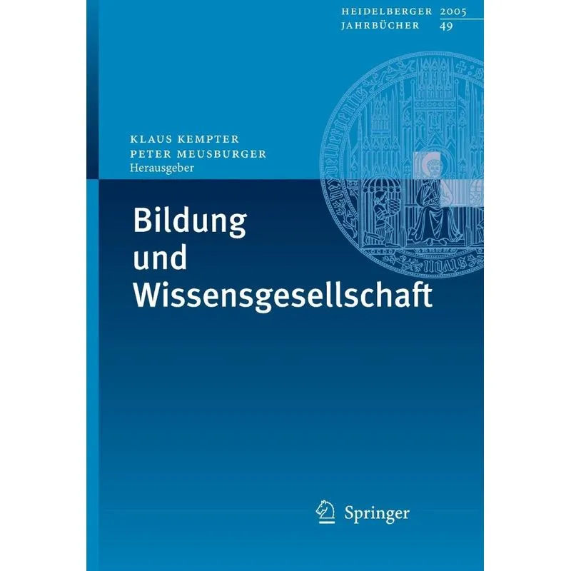 Bildung Und Wissensgesellschaft