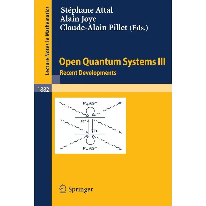 Open Quantum Systems III