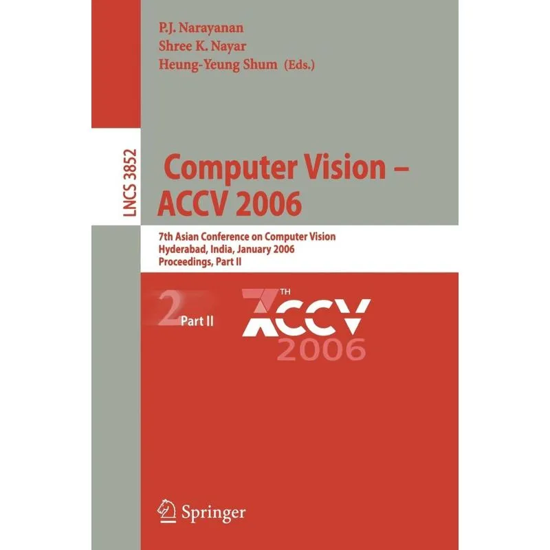 Computer Vision - ACCV 2006