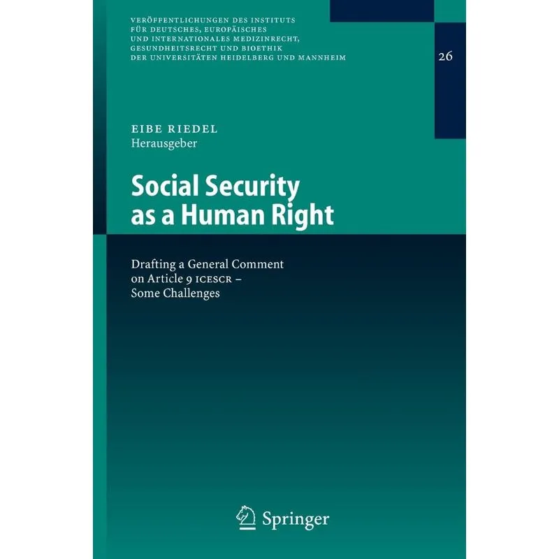 Social Security as a Human Right